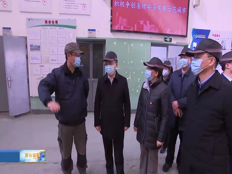 东台市市长商建明率队检查春节前安全生产等重点工作