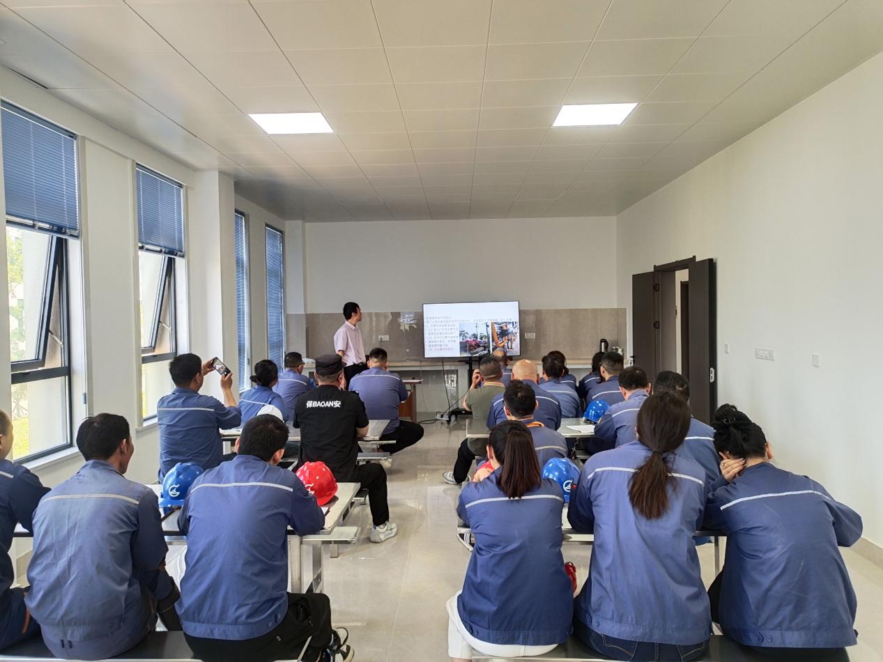 响水县应急管理局深入企业开展安全培训指导工作